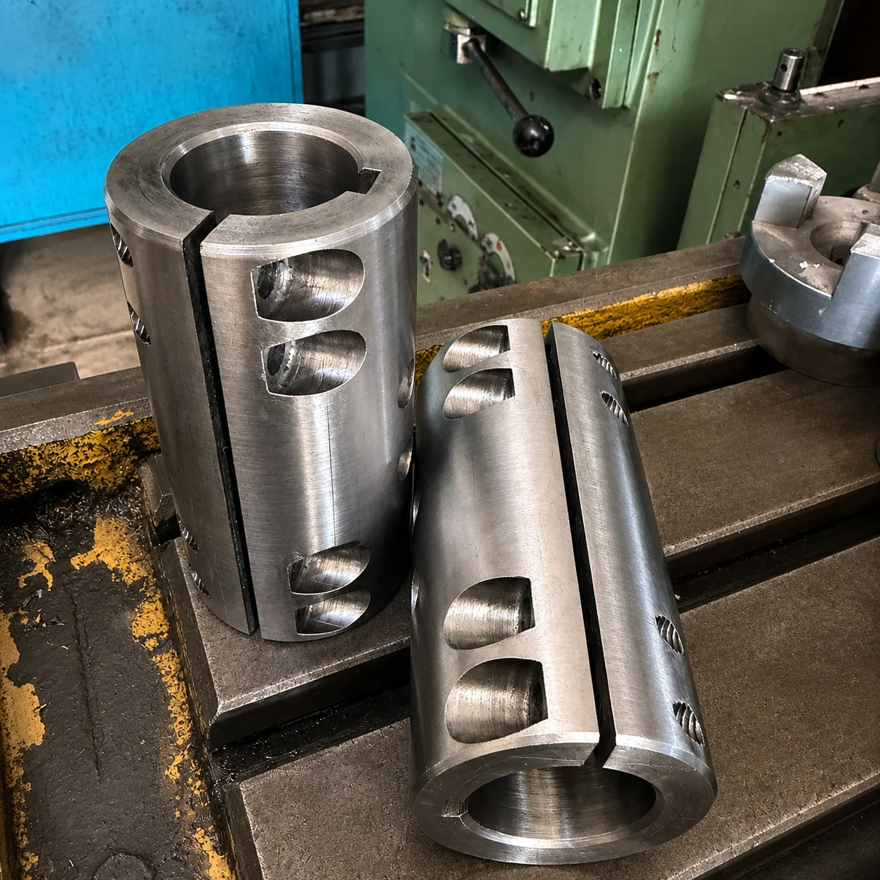 Piezas especiales de acero maquinadas en CNC